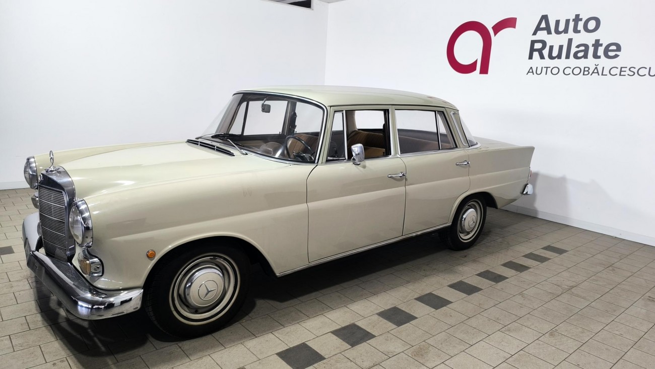 Mercedes-Benz 200 W110 Heckflosse – An fabricatie 1966 – 2.0 Benzină – 105 CP – Oldtimer Mercedes-Benz 200 W110 Heckflosse – An fabricatie 1966 – 2.0 Benzină – 105 CP – Oldtimer